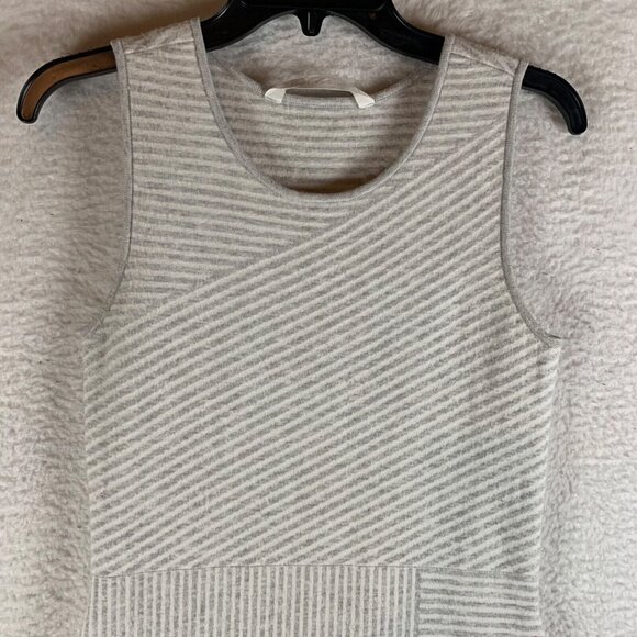 Athleta Womens Chills & Valley Sleeveless Striped Tank Sweater Dress Size S 9635 - Picture 2 of 13